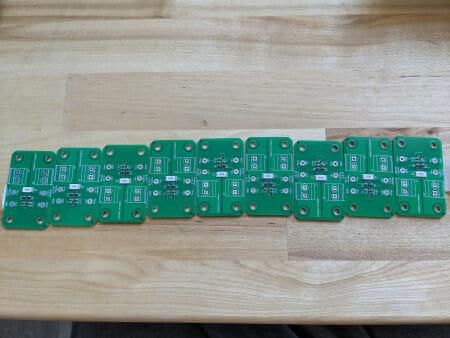 Assembled boards