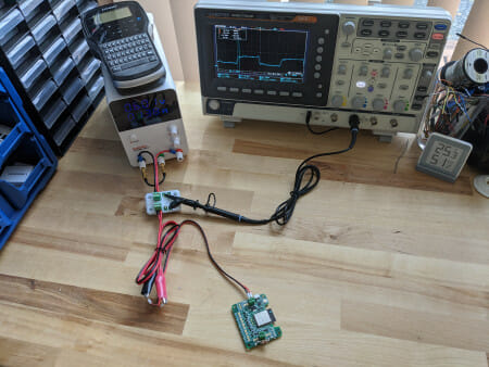 All wired up