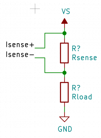 Shunt current sensor