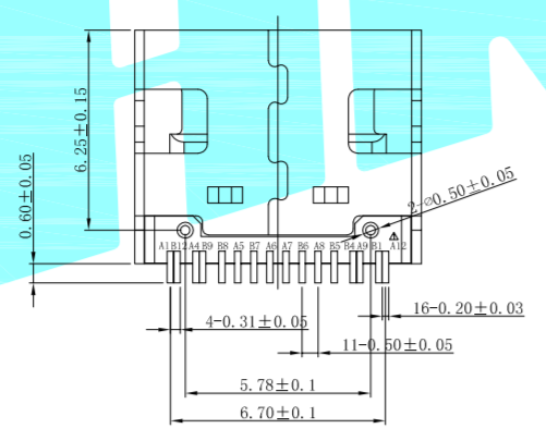 Korean Hroparts TYPE-C-31-M-12