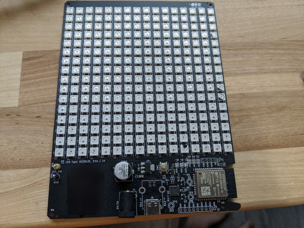 Rev 1 – with integrated matrix